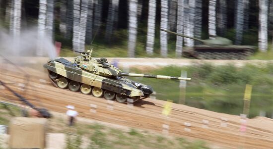 World Tank Biathlon Championship. Individual race