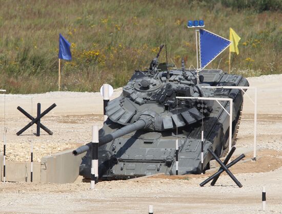 World Tank Biathlon Championship. Individual race