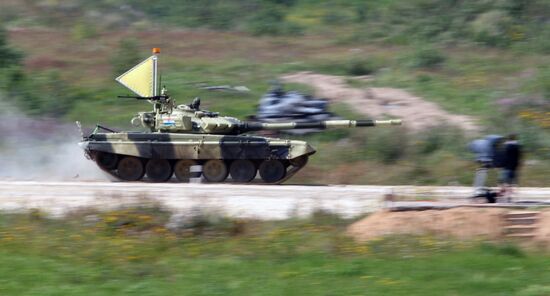 World Tank Biathlon Championship. Individual race