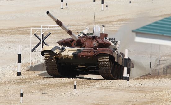 World Tank Biathlon Championship. Individual race
