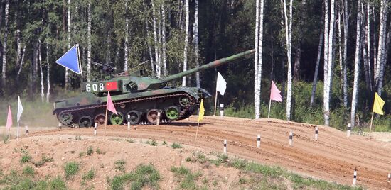 World Tank Biathlon Championship. Individual race