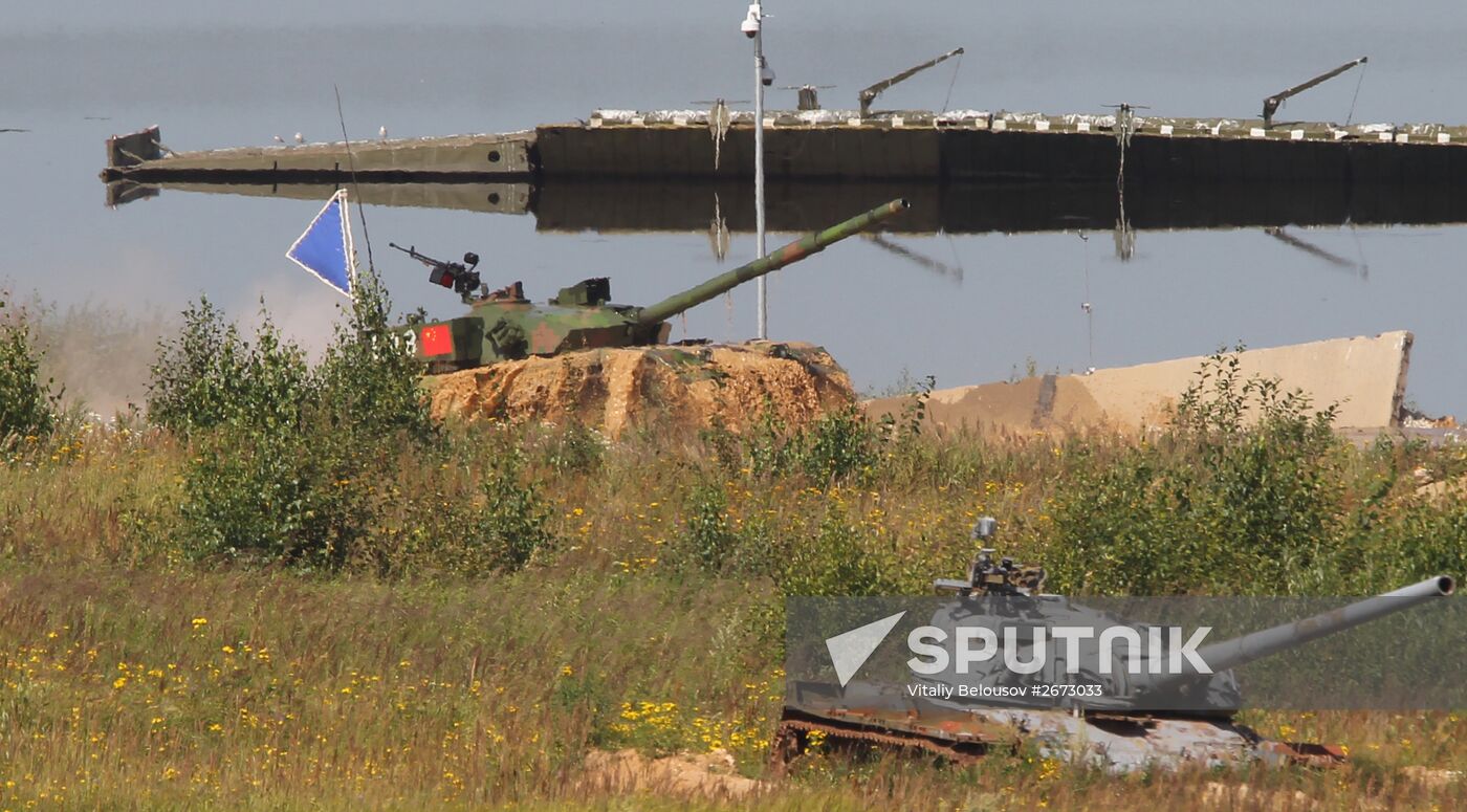 World Tank Biathlon Championship. Individual race