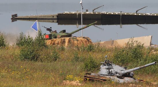 World Tank Biathlon Championship. Individual race