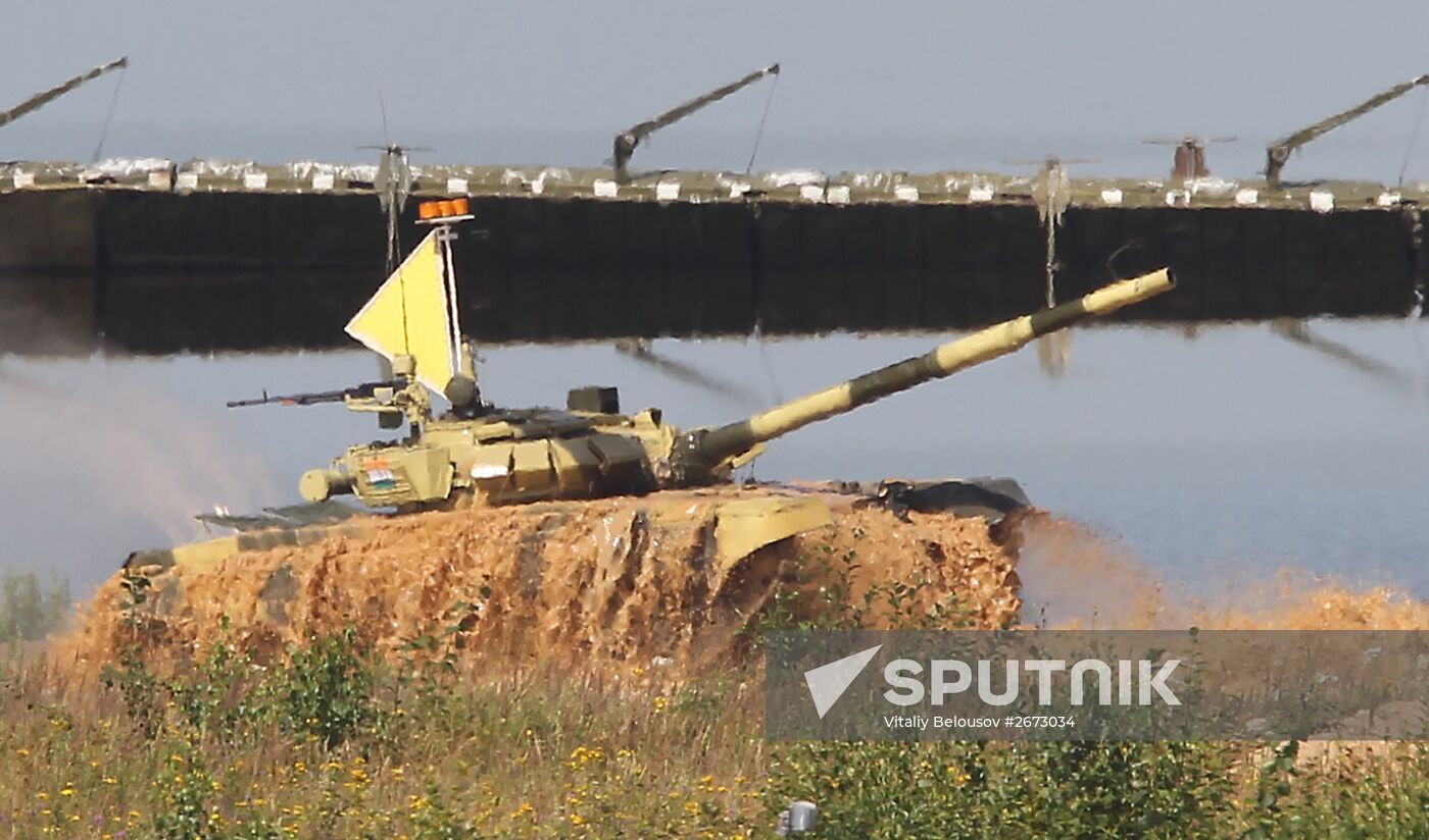 World Tank Biathlon Championship. Individual race