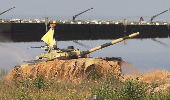 World Tank Biathlon Championship. Individual race