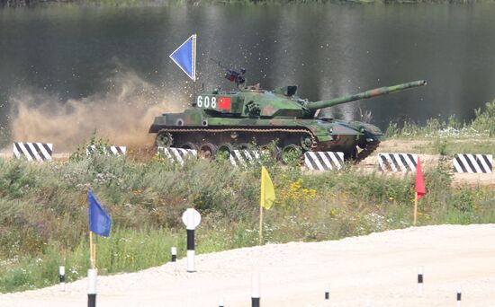 World Tank Biathlon Championship. Individual race