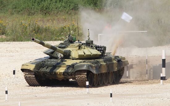 World Tank Biathlon Championship. Individual race