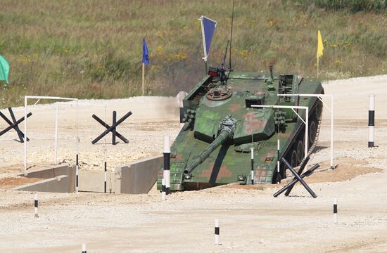 World Tank Biathlon Championship. Individual race