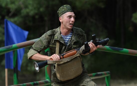 Landing Platoon competitions in Ryazan