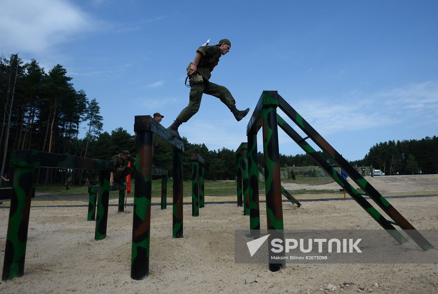 Landing Platoon competitions in Ryazan