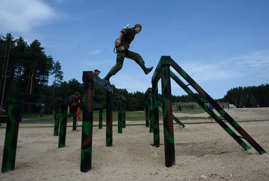 Landing Platoon competitions in Ryazan