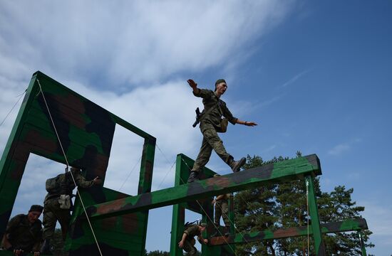 Landing Platoon competitions in Ryazan