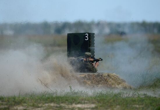 Landing Platoon competitions in Ryazan