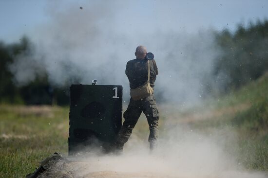 Landing Platoon competitions in Ryazan
