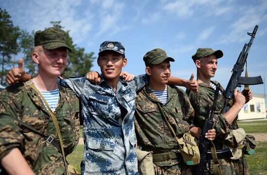 Landing Platoon competitions in Ryazan