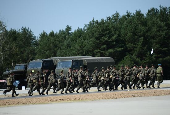 Landing Platoon competitions in Ryazan