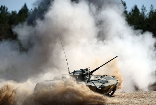 Landing Platoon competitions in Ryazan