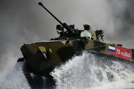 Landing Platoon competitions in Ryazan