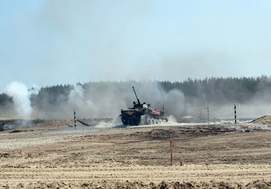 Landing Platoon competitions in Ryazan