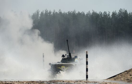 Landing Platoon competitions in Ryazan