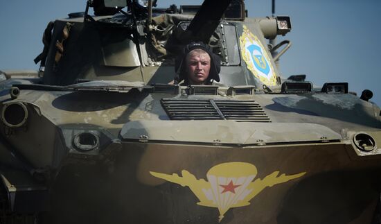 Landing Platoon competitions in Ryazan