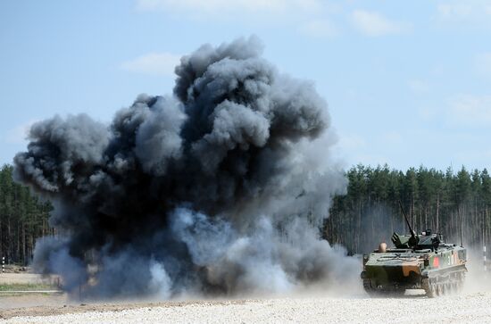 Landing Platoon competitions in Ryazan