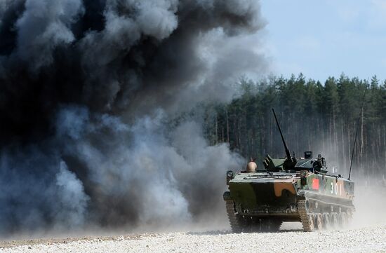 Landing Platoon competitions in Ryazan