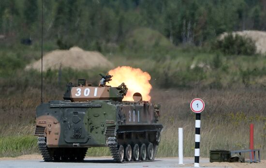 Landin Platoon competitions in Ryazan