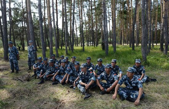 Landing Platoon competitions in Ryazan