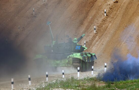 World Tank Biathlon Championship. Individual race