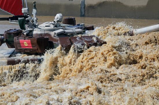 World Tank Biathlon Championship. Individual race