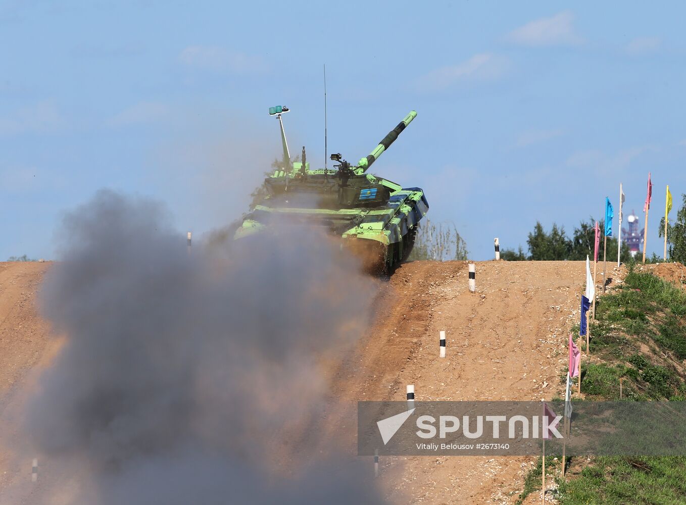 World Tank Biathlon C hampionship. Individual race