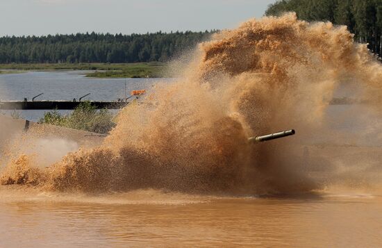 World Tank Biathlon Championship. Individual race