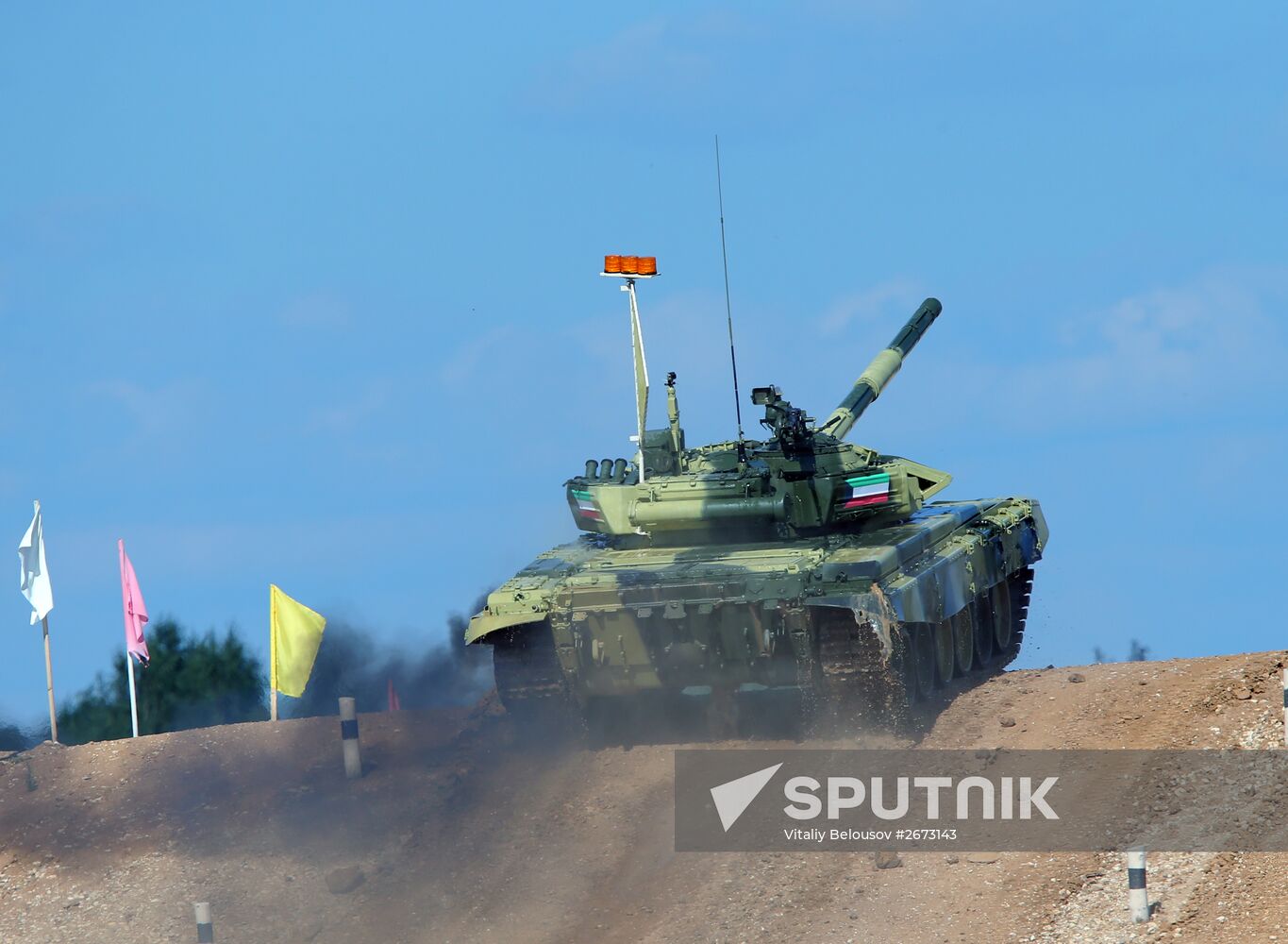 World Tank Biathlon Championship. Individual race
