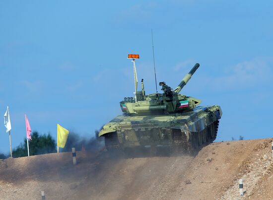 World Tank Biathlon Championship. Individual race