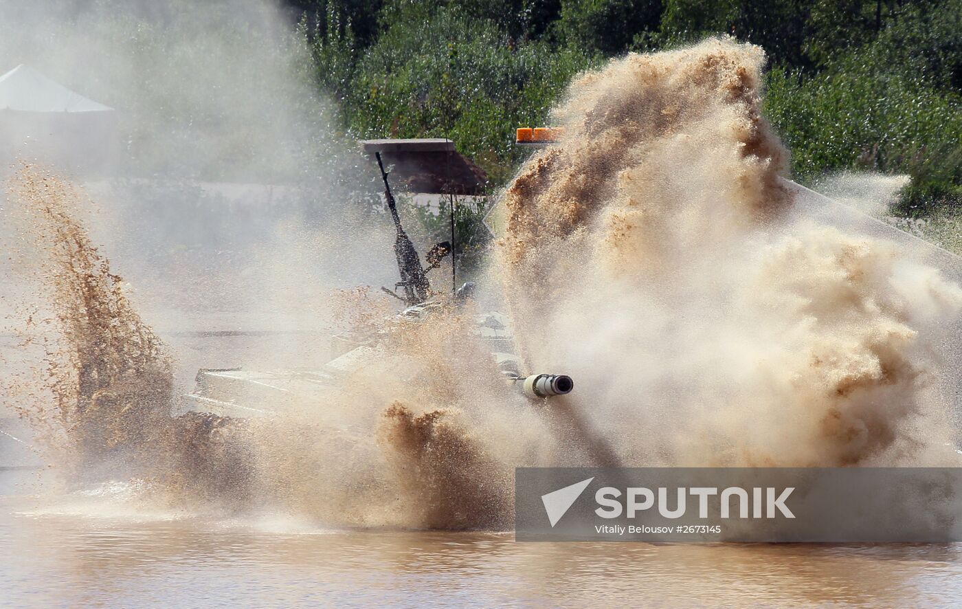 World Tank Biathlon Championship. Individual race