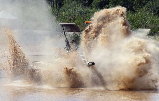 World Tank Biathlon Championship. Individual race