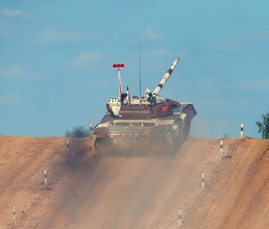 World Tank Biathlon Championship. Individual race