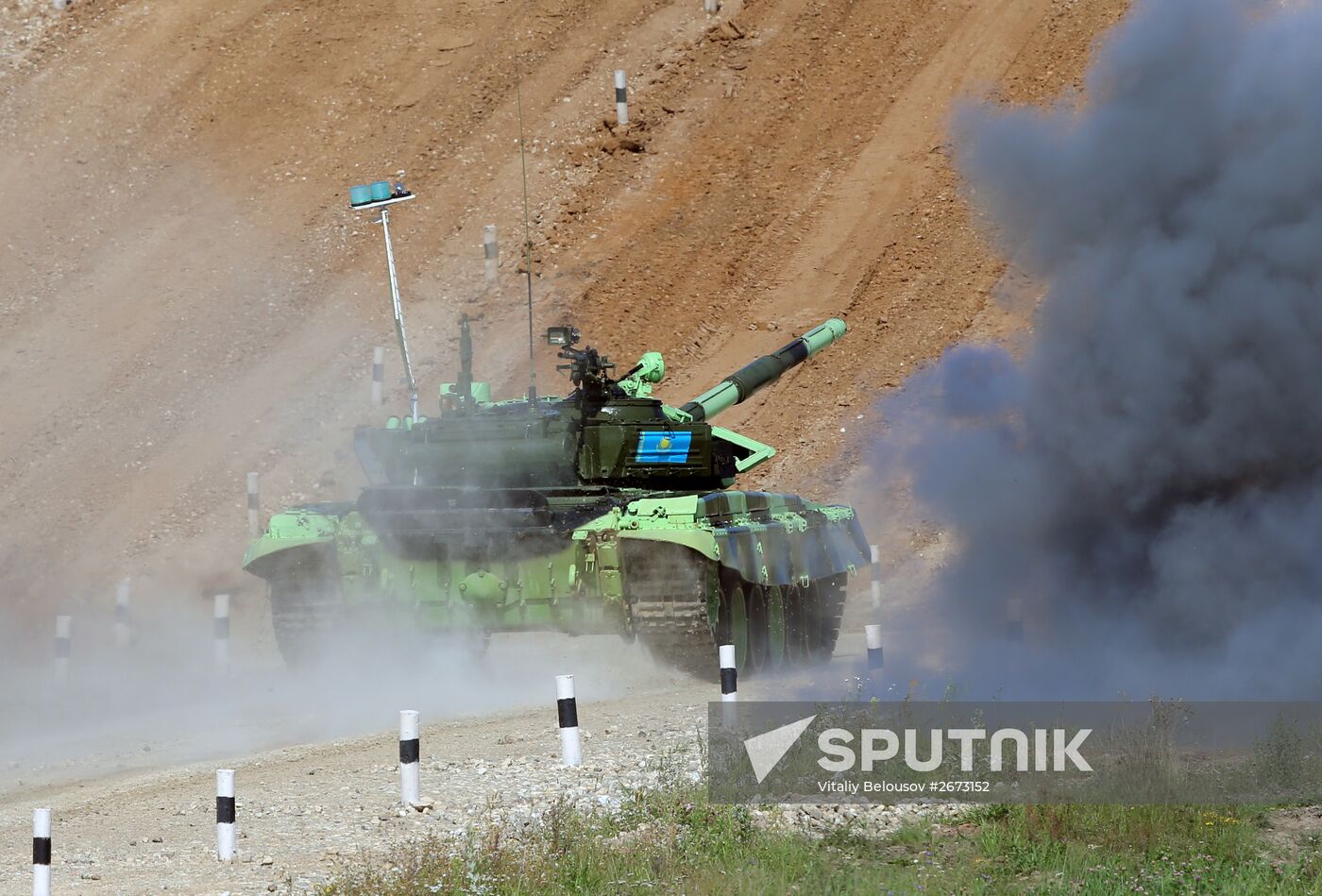 World Tank Biathlon Championship. Individual race