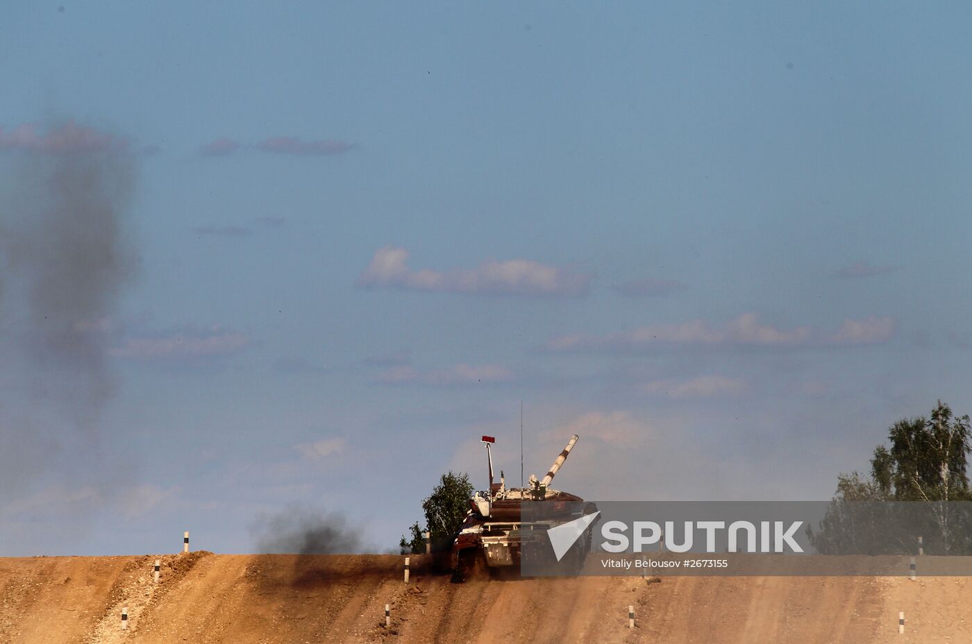 World Tank Biathlon Championship. Individual race