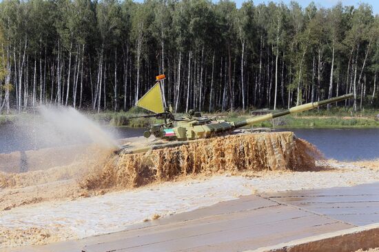 World Tank Biathlon Championship. Individual race
