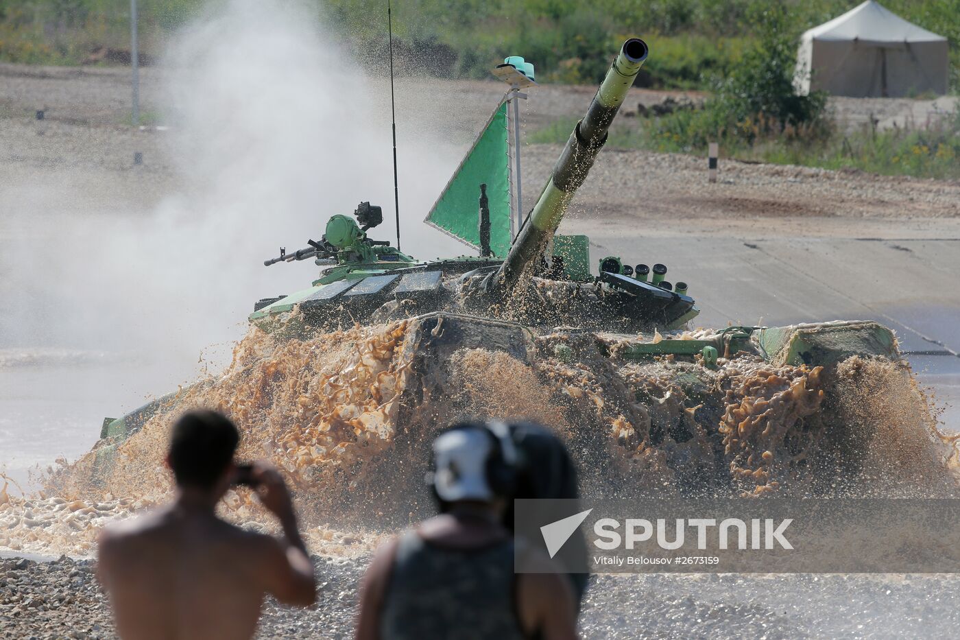 World Tank Biathlon Championship. Individual race