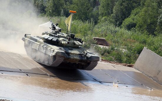 World Tank Biathlon Championship. Individual race