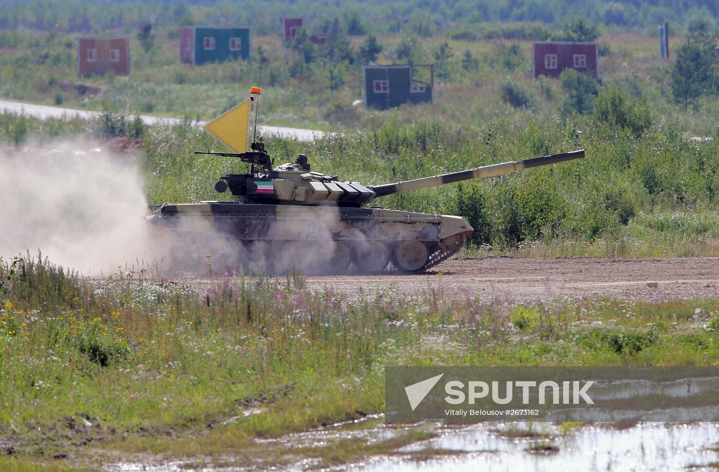 World Tank Biathlon Championship. Individual race