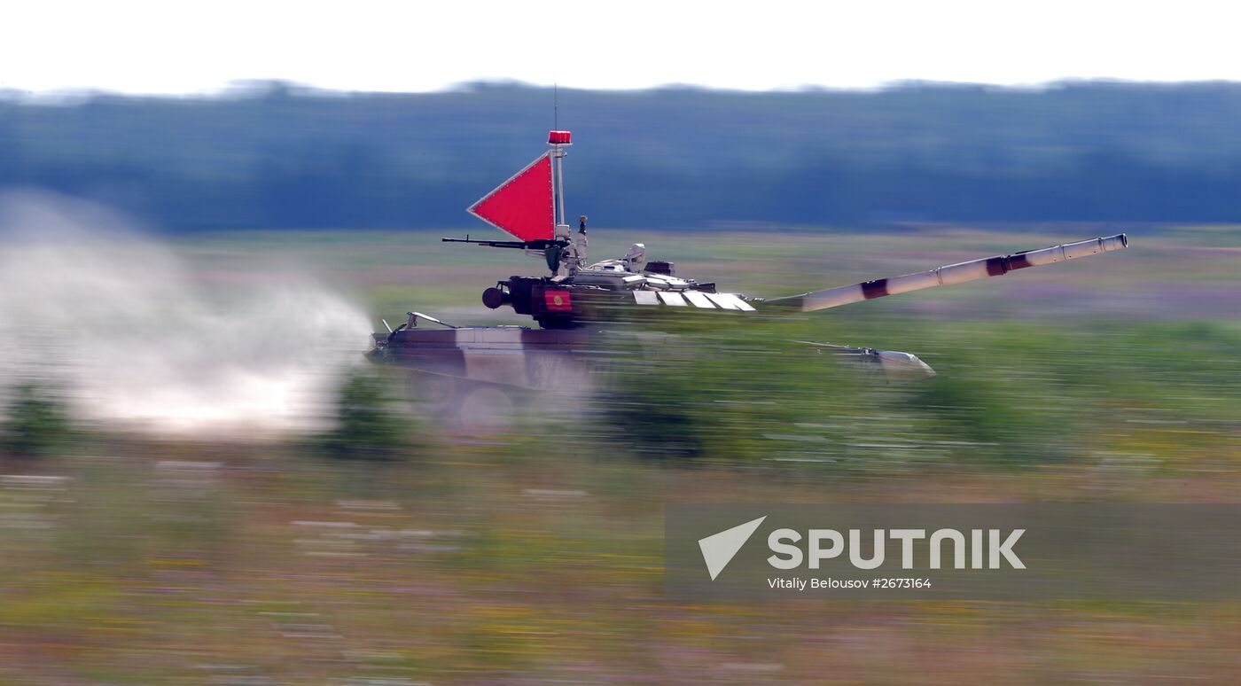 World Tank Biathlon Championship. Individual race