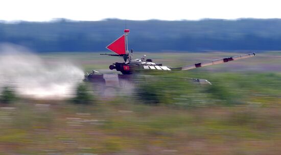 World Tank Biathlon Championship. Individual race