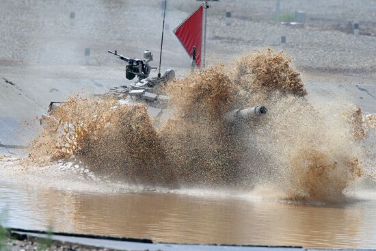 World Tank Biathlon Championship. Individual race