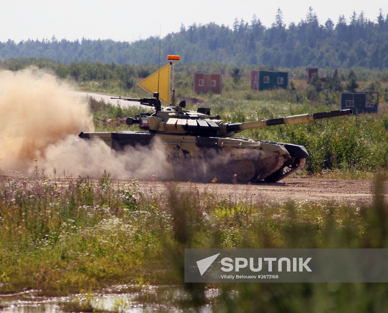 World Tank Biathlon Championship. Individual race
