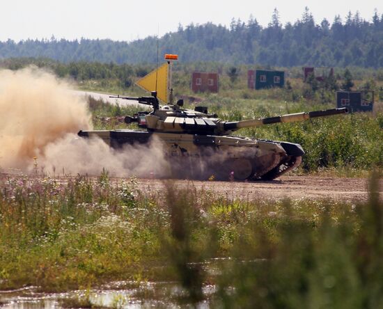 World Tank Biathlon Championship. Individual race