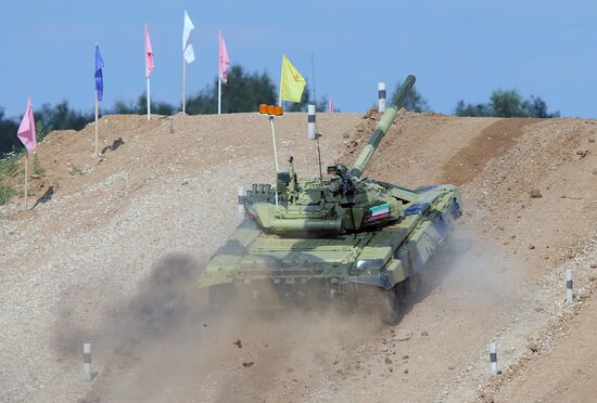World Tank Biathlon Championship. Individual race
